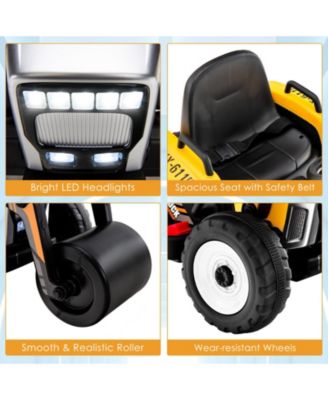 12V Kids Ride on Road Roller with 2.4G Remote Control