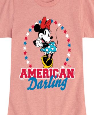 Big Girls Disney Minnie American Darling Graphic T-Shirt