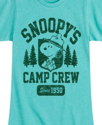 Big Girls Peanuts Snoopy's Camping Crew Graphic T-Shirt