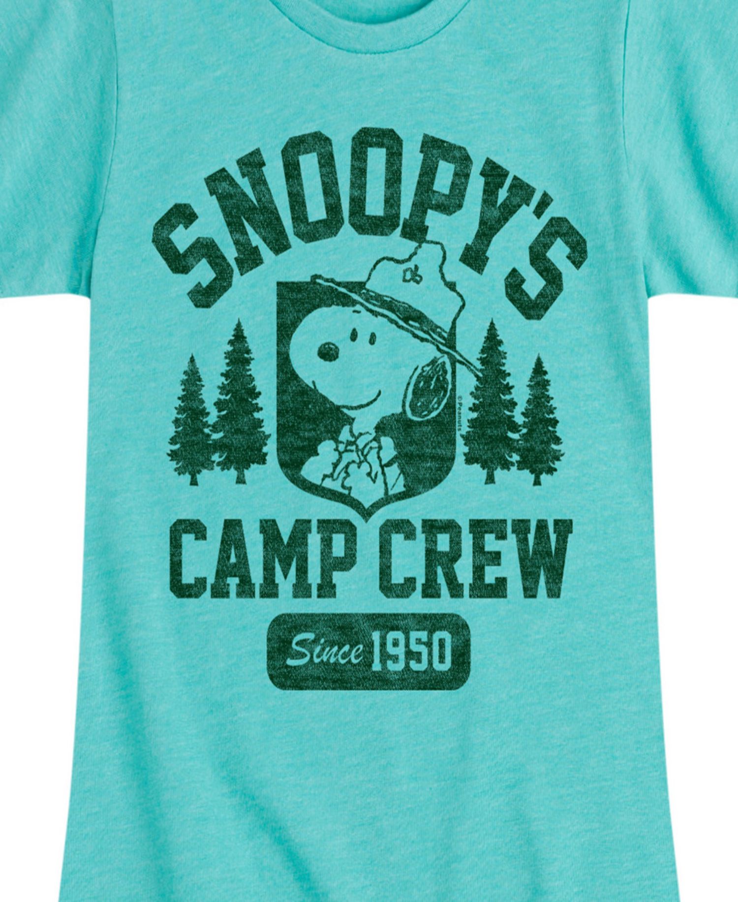 Big Girls Peanuts Snoopy's Camping Crew Graphic T-Shirt