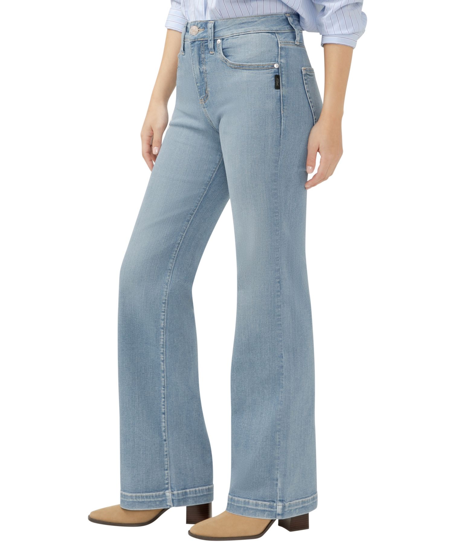 Women's Avery High Rise Curvy Fit Trouser Jeans