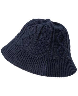 Men's Cable Knit Bucket Hat