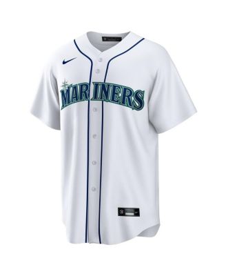 Men's&nbsp;White Seattle Mariners 1 Groom Home Replica Jersey