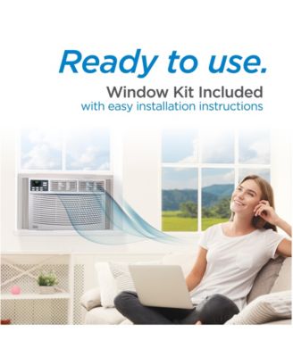 BLACK+DECKER Window Air Conditioner 12,000 BTU, AC Window Unit Cools Up to 550 Square Feet