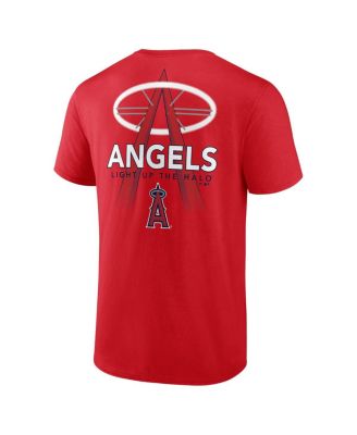 Men's Red Los Angeles Angels Iconic Bring It T-shirt