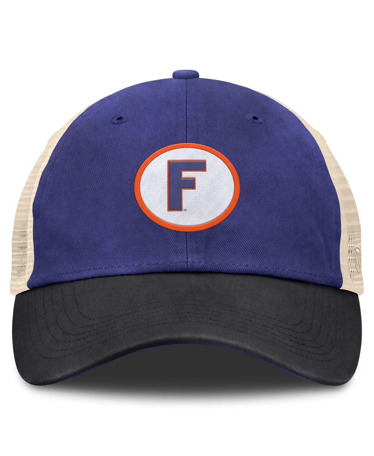 Top Of The World Men's Royal/black Florida Gators Off-road Trucker Adjustable Hat
