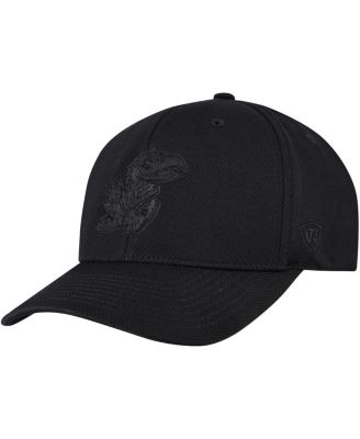 Men's Black Kansas Jayhawks Reflex Performance Flex Hat