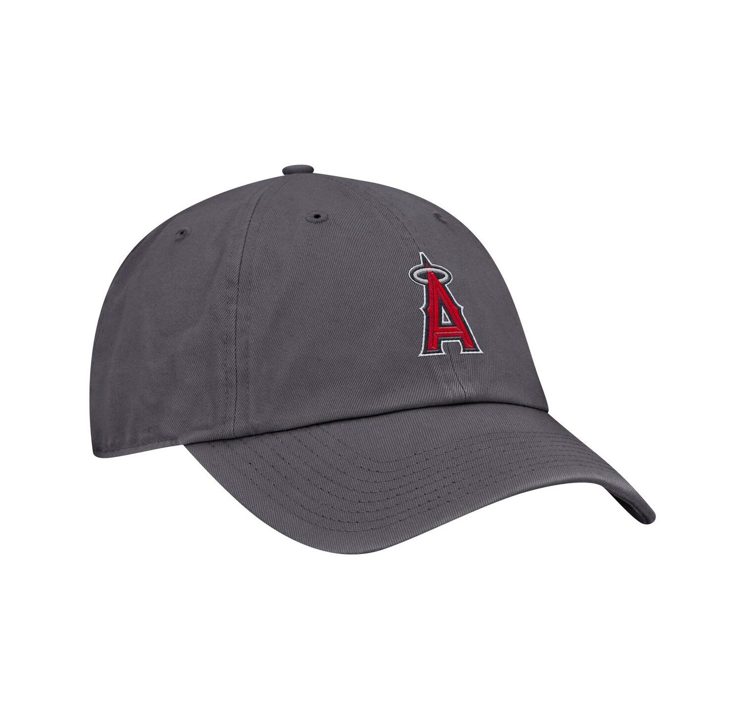 Men's Gray Los Angeles Angels Club Adjustable Hat