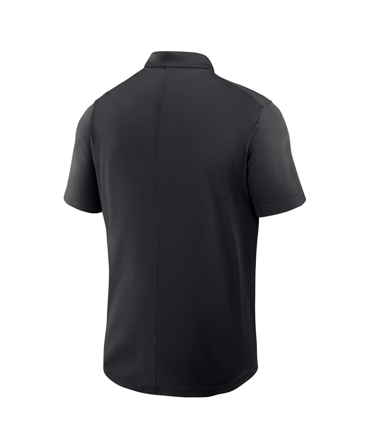 JORDAN MEN'S BLACK FLORIDA GATORS PRIMETIME VICTORY PRIMARY LOGO PERFORMANCE POLO SHIRT 
