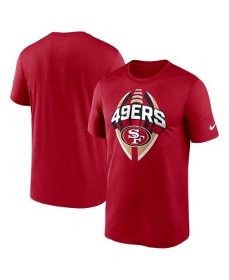 Nike - Men's Scarlet San Francisco 49ers Legend Icon Performance T-Shirt