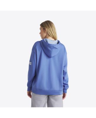 Women's Blue Washington Nationals 2025 City Connect Authentic Collection Performance Pullover Hoodie
