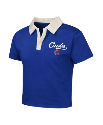 Big Girls 2-Piece Royal Chicago Cubs Base Trainer Johnny Polo and Skort Set