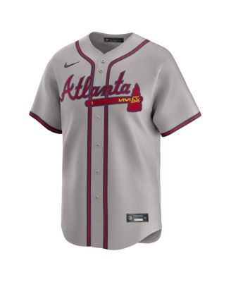 Men's Ronald Acu&ntilde;a Jr. Gray Atlanta Braves Road Limited Player Jersey