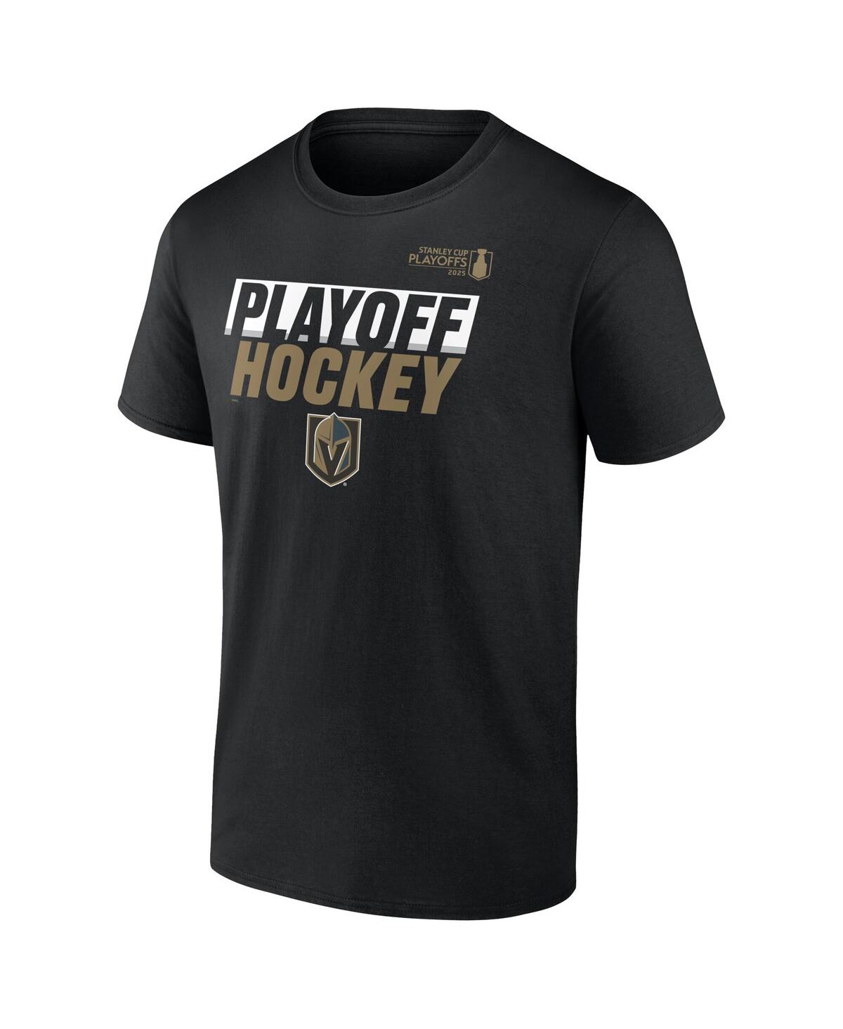 Fanatics Men's Black Vegas Golden Knights 2025 Stanley Cup Playoffs Breakout T-shirt