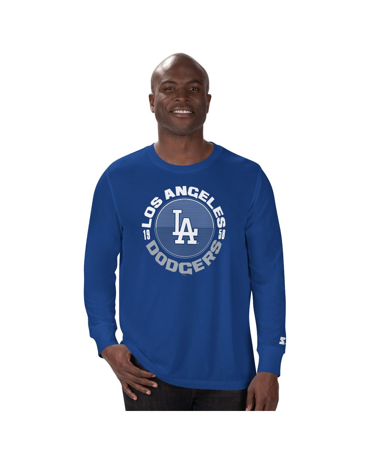 Men's Royal Los Angeles Dodgers Halftime Long Sleeve T-Shirt - Royal