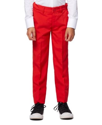 Toddler and Little Boys 3-Piece Devil Solid Suit Set