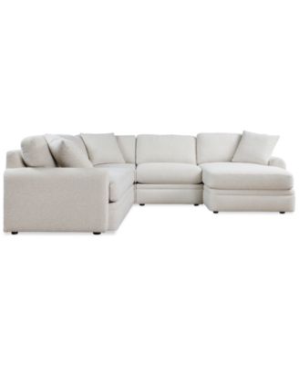 Brendy 4-Pc. Fabric Chaise Sectional, Exclusively at Macy's