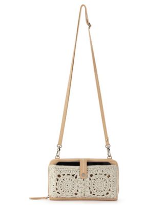 Iris Crochet Convertible Mini Crossbody Bag