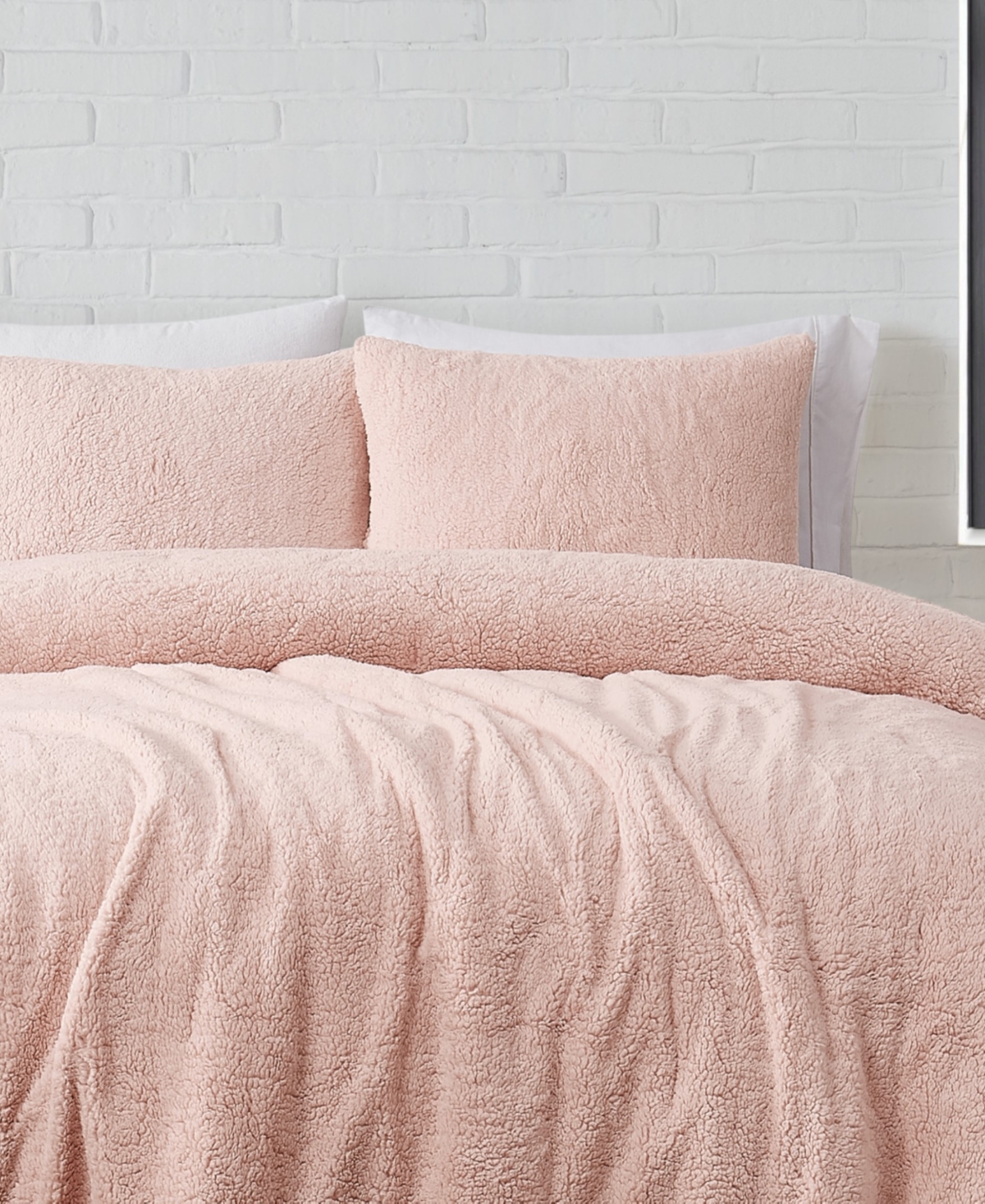 Brooklyn Loom Marshmallow Sherpa 3-Pc. Comforter Set
