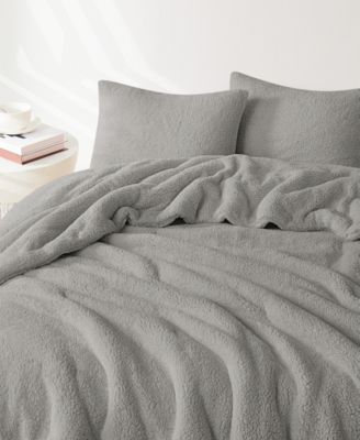Oversized Marshmallow Sherpa 3-Pc. Comforter Set, King