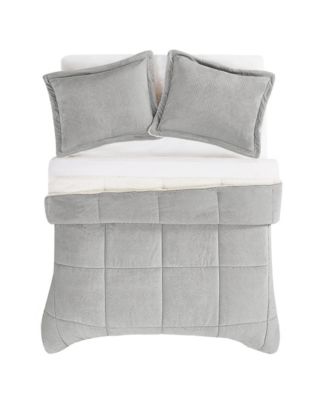 Basket Carved Softness 2-Pc. Comforter Set, Twin/Twin XL