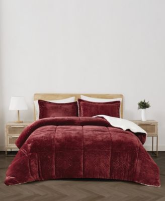 Cannon Draft  Carved Soft Comforter Sets In Blue