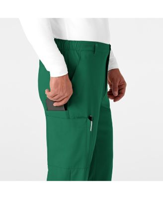 Men's W123 Flat Front Cargo Scrub Pant