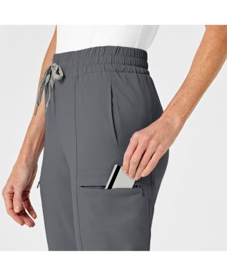 RENEW Women's High Waist Slim Leg Scrub Pant