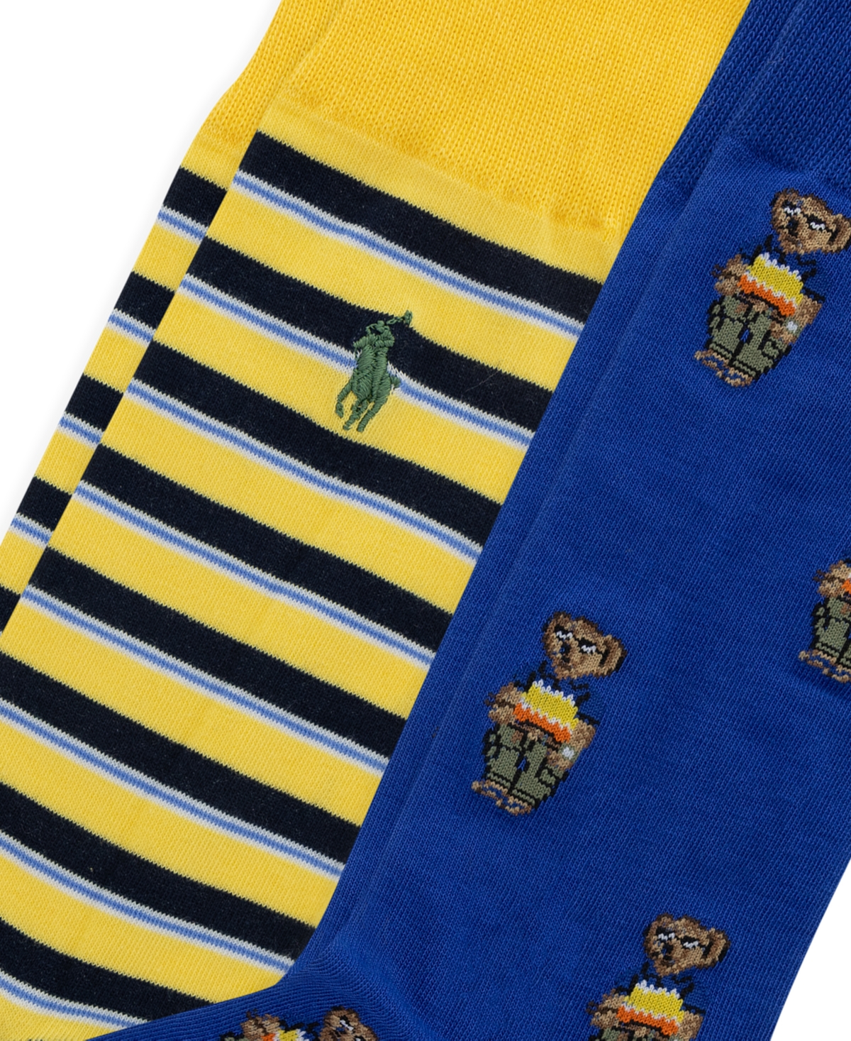 Polo Ralph Lauren Assorted 2-pack Surf Club Mini Bear Socks