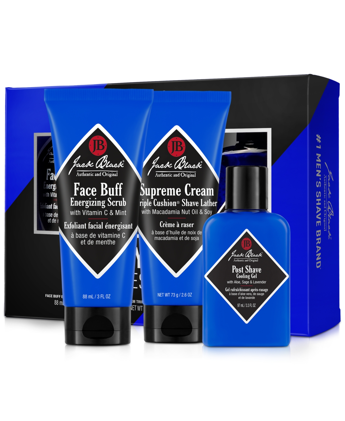 Jack Black 3-pc. Three You Need Shave Essentials Set