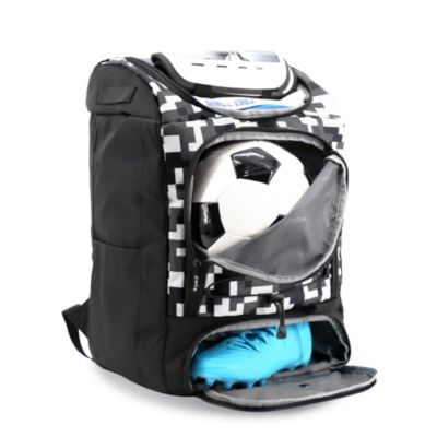 Athlete Backpack with Shoe Compartment Bat Holders and Night Visibility