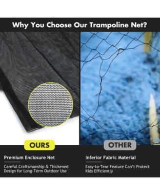 15 Feet Trampoline Replacement Safety Net