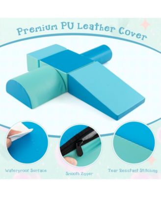 5-Piece Kids Climb and Crawl Activity Playset