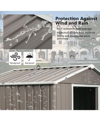 6ft x 5ft Outdoor Metal Storage Shed