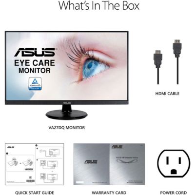 VA27DQ 27" 16:9 Full HD IPS LED Monitor, Built-In Speakers