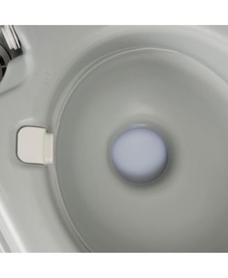 5.3 Gallon Portable Travel Toilet Outdoor Camping Toilet w/ Piston Pump Flush