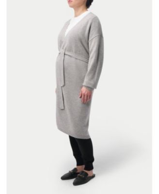 Maternity Long Cashmere Robe