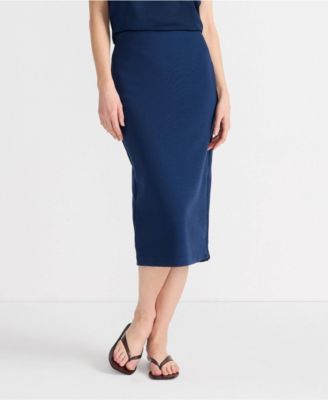 Women's Starfish Side Zip Midi Skirt