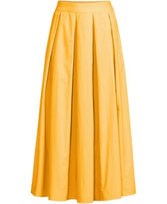 Women's Poplin Godet Maxi Skirt - Set Bottom