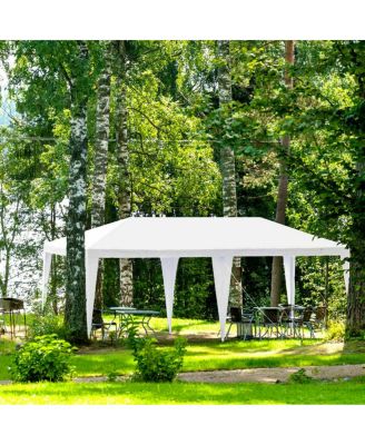 10 x 20 ft Outdoor Party Wedding Canopy Tent with Removable Walls and Carry Bag