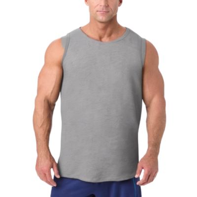 Men's Shrink-Less Lightweight Longer-Length Tank
