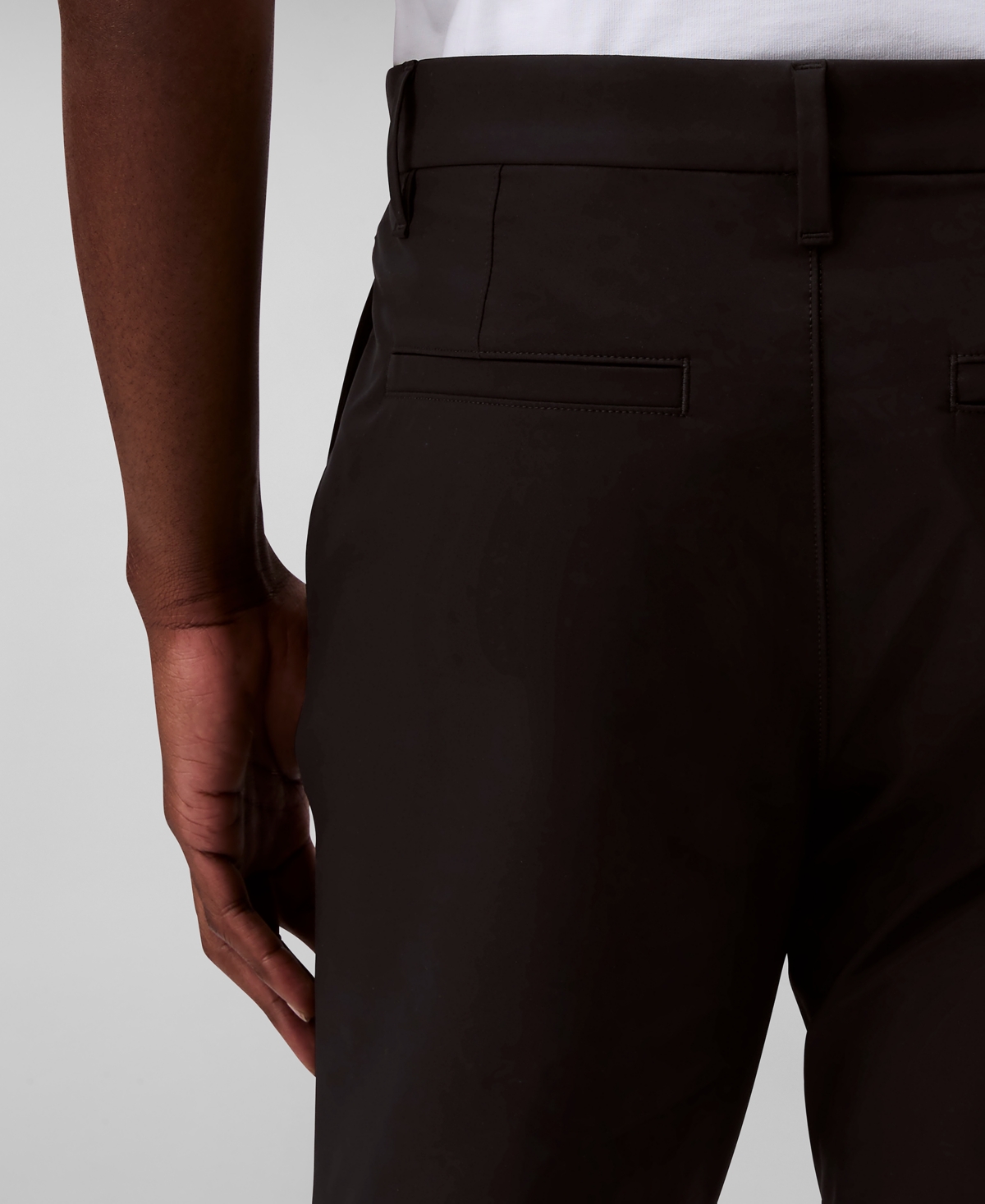 Calvin Klein Men's Infinite Slim-fit Stretch Pants In Black