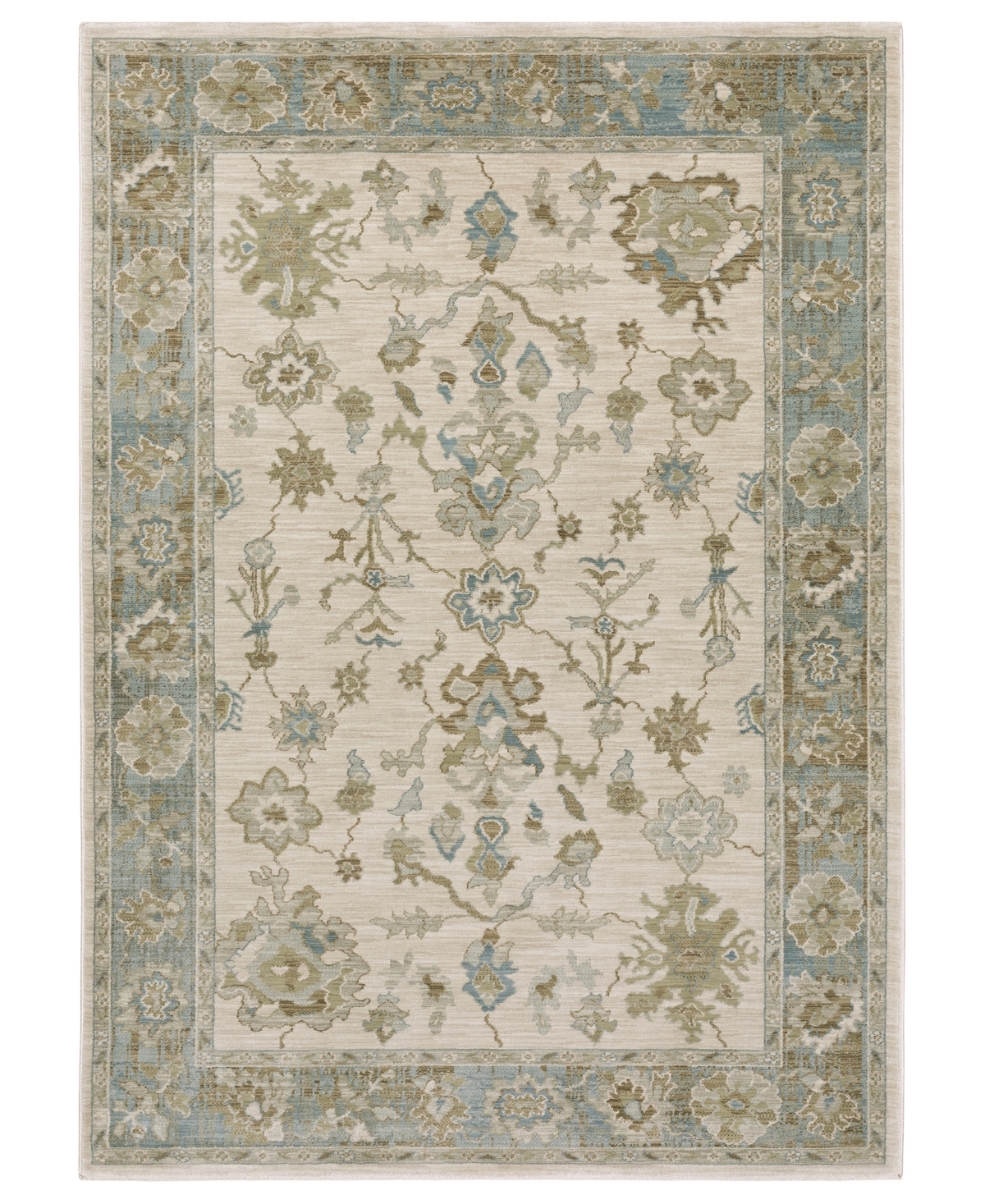 Oriental Weavers Maeve Mae10 2'3''x7'6'' Runner Area Rug In Neutral