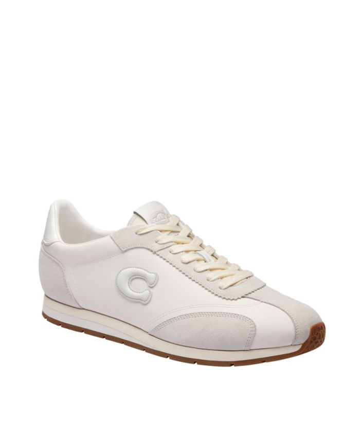 COACH Men's Flat Lace Up Sneakers
