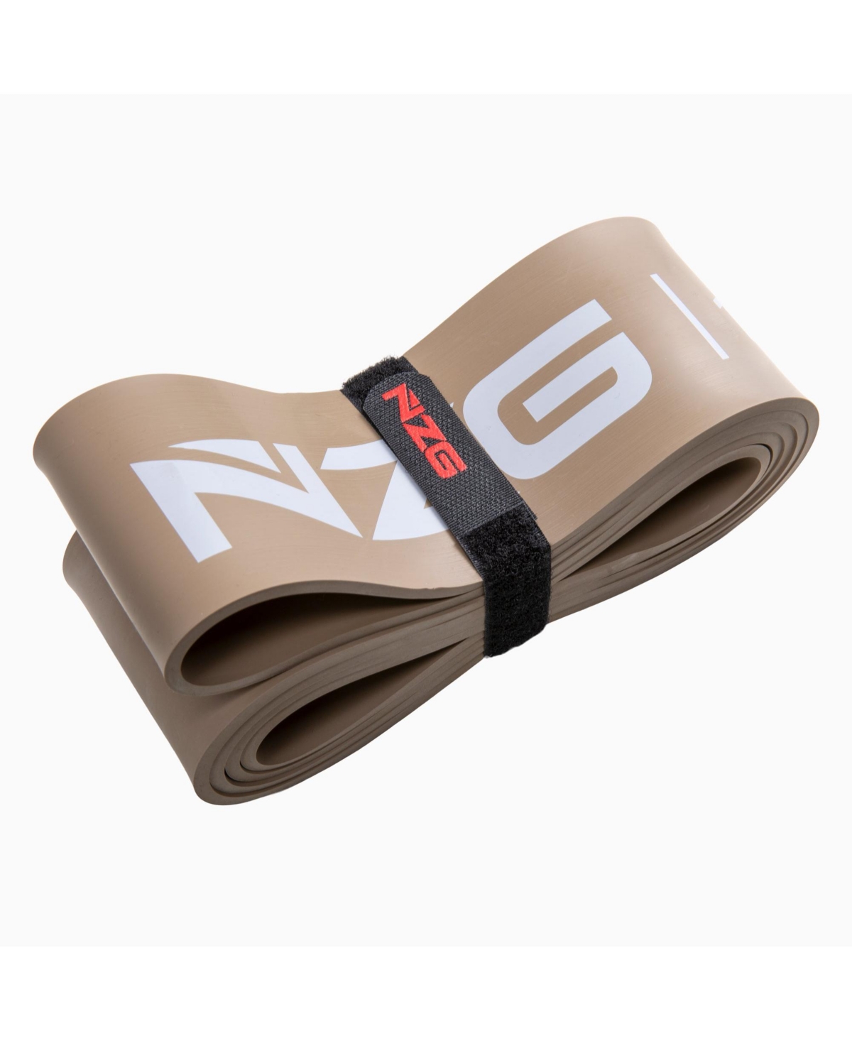 100% Latex-Free Natural Rubber Power Resistance Bands - 140lbs - Brown