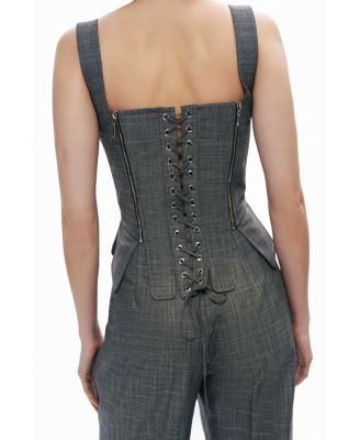 Women's Eyelet Tie Detail Blouse