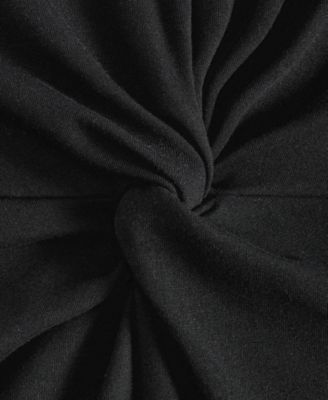 Women's Knot-Front Knit Midi Dress