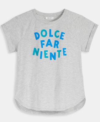 Women's Raglan-Seam Dolce Far Niente Graphic T-Shirt, Exclusively at Macy's