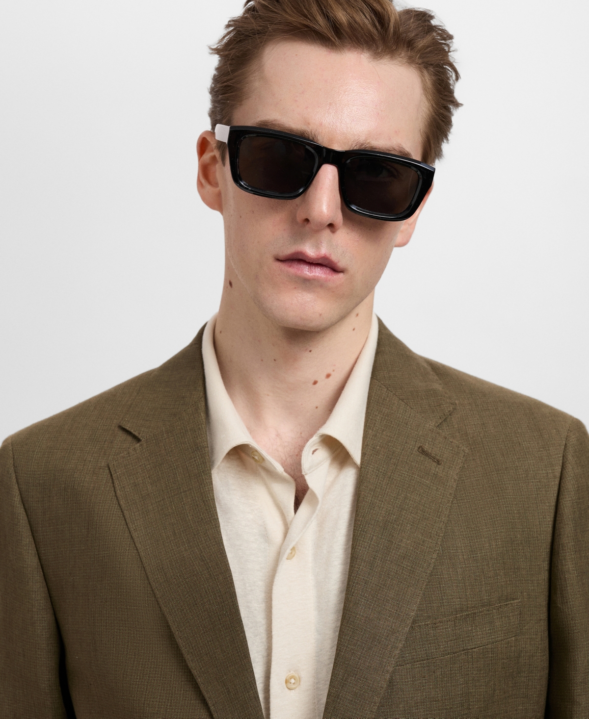 Mango Men's Linen Slim-Fit Amalfi Suit Blazer