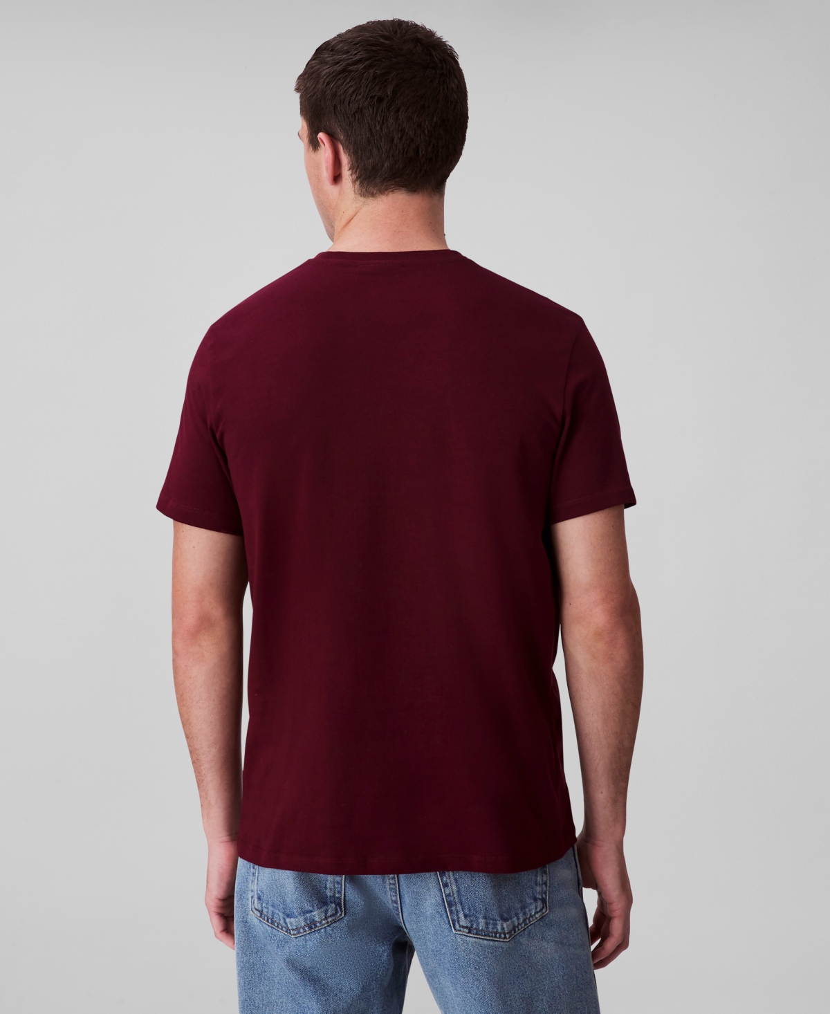 Calvin Klein Men's Smooth Cotton Solid Crewneck T-shirt